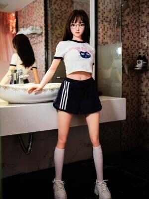 [SHEDOLL] Anne 148cm｜D-Cup | White Lace Sleeveless Skirt | Fantasy・Cute Petite Queen | Implanted Hair・Heating Body | Otaku Dream Partner